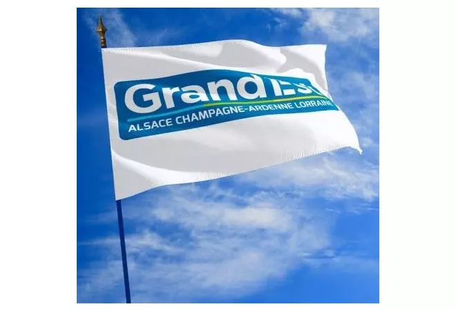 Le drapeau de la Région Grand Est