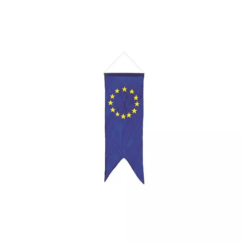 Oriflamme européenne - Union Européenne - pavoisement aux couleurs de l'Europe - Net Collectivités