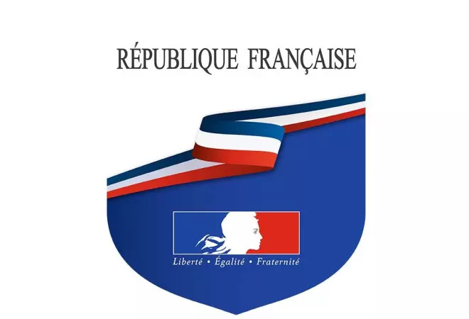 Écusson République Française porte-drapeaux - Loi Peillon - Gamme premium