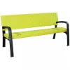 Banc en plastique Maverick bleu cobalt