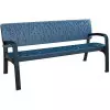 Banc en plastique Maverick bleu cobalt