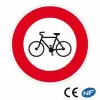 Panneau routier Accès interdit aux cycles (B9b)