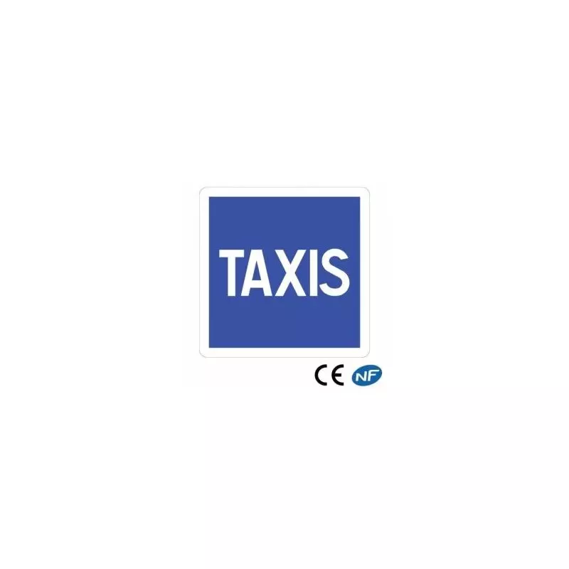 Panneau Code de la route annonçant une station de taxis C5