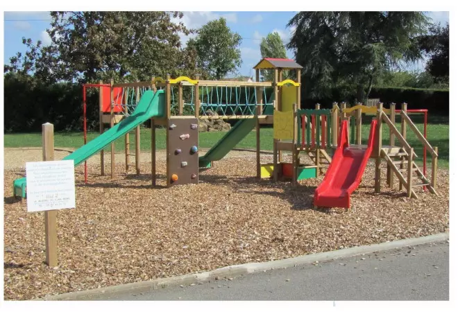 Parcours de jeux géant pour extérieur adapté aux enfants de 3 à 12 ans