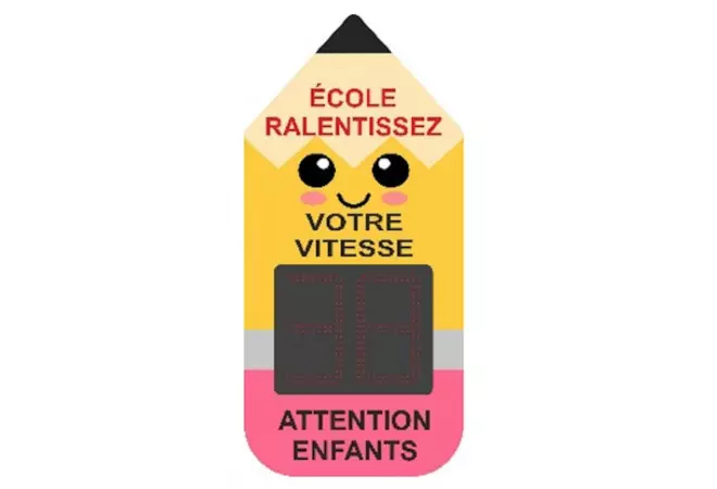 Radar préventif - Limiteur de vitesse pour école