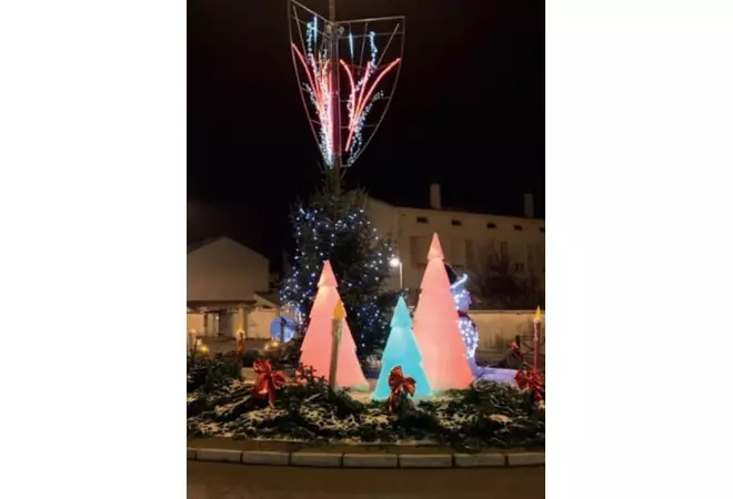 Sapin de Noël lumineux - 200 cm