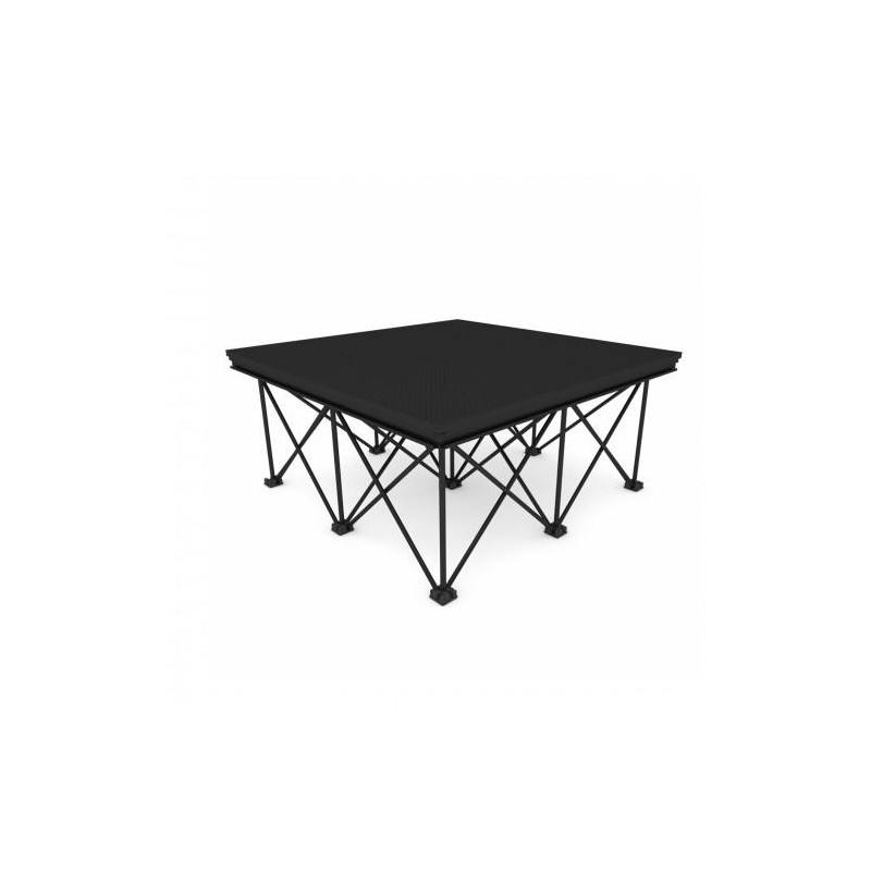 Cadre de table démontable en métal 3D Spider en acier, coloris n..