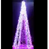 Décors Sapin cône lumineux en 3D à poser