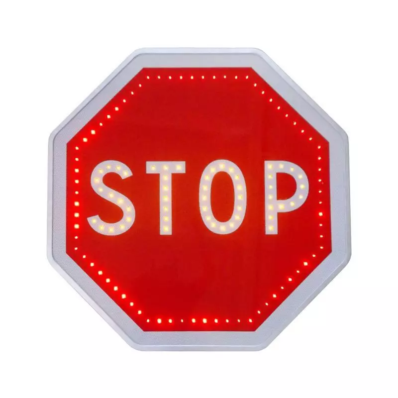 AB4 - Panneau lumineux de signalisation Stop