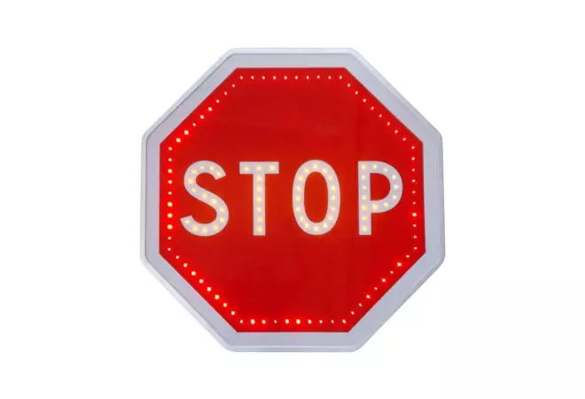 AB4 - Panneau lumineux de signalisation Stop