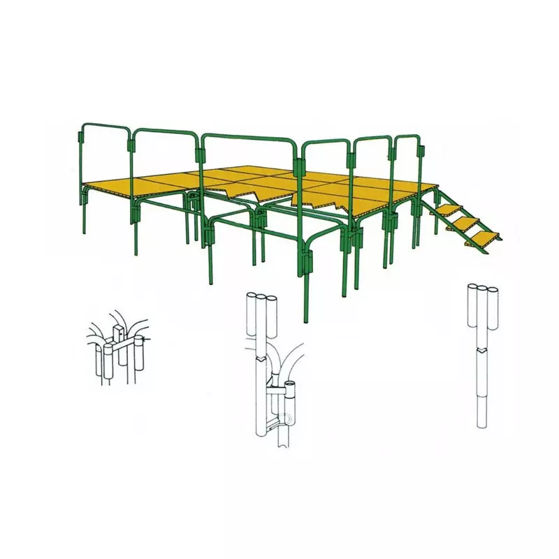 Podium collectivité - Scène démontable - Estrade modulable