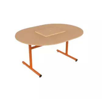 Table scolaire avec casier - Table écolier - Table d'école