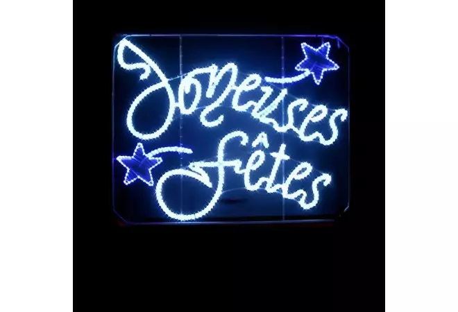 Joyeuses Fêtes Lumineux