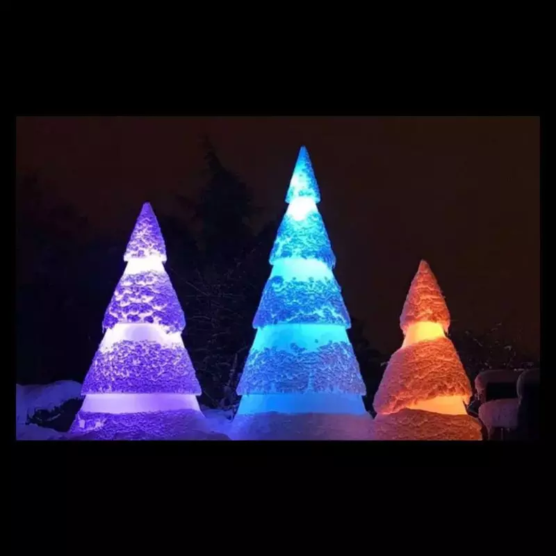 Sapin de Noël extérieur à led - 150 cm