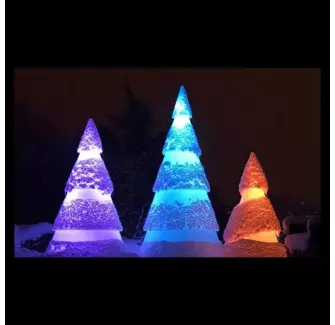 Sapin de Noël extérieur à led - 150 cm