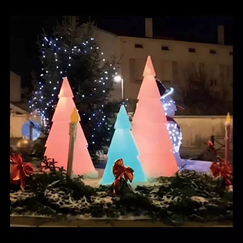 Sapin de Noël lumineux - 200 cm