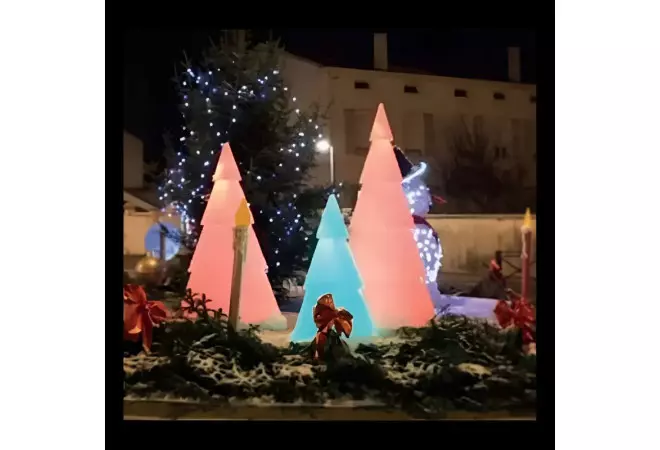 Sapin de Noël lumineux - 200 cm