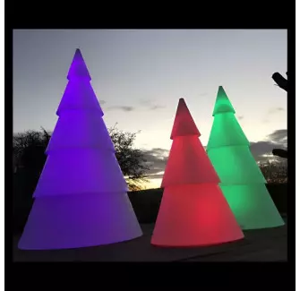 Sapin de Noël Lumineux en polyéthylène - 250 cm