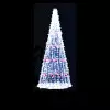 Décors Sapin cône lumineux en 3D à poser