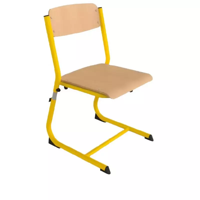 Chaise maternelle appui sur table réglable