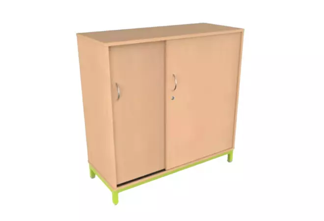 Armoire scolaire portes coulissantes