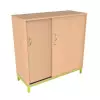 Armoire scolaire portes coulissantes