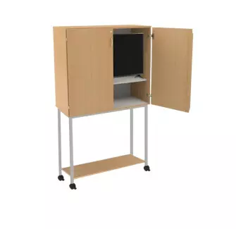 Armoire à télévision pour école