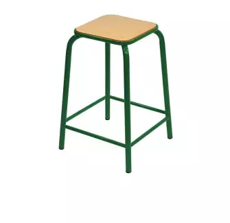 Tabouret scolaire haut