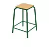 Tabouret scolaire haut