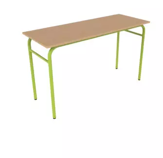 Table d'écolier double