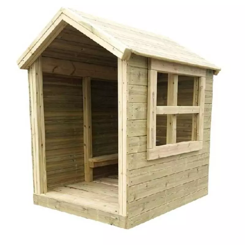 Cabane en bois pour parc