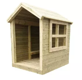 Cabane en bois pour parc