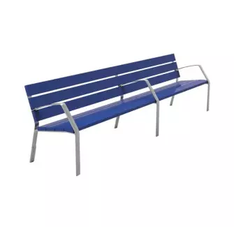 Banc en aluminium 7 lames 300 cm