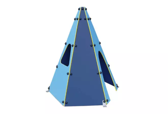 Tipi enchanté bleu