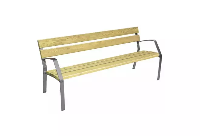 Banc en pin 5 lames Modo 180 cm