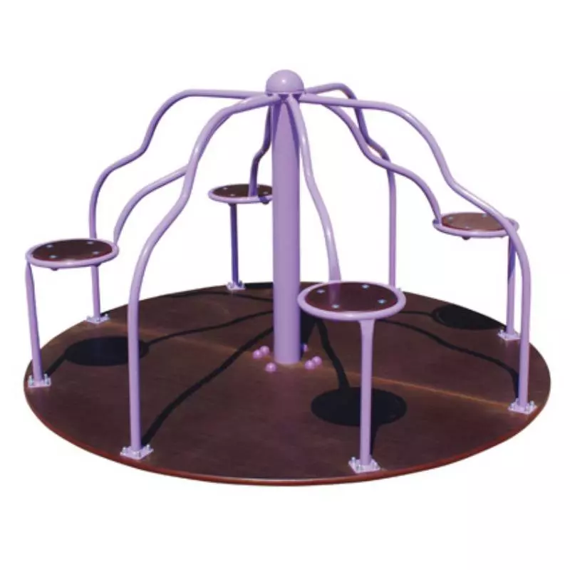 Tourniquet carrousel violet