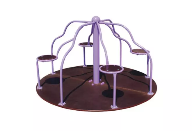 Tourniquet carrousel violet