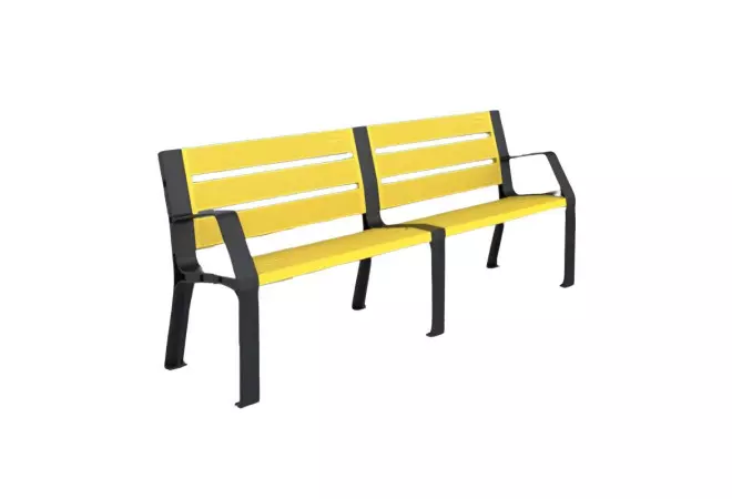 Banc en plastique Éco 100% recyclable