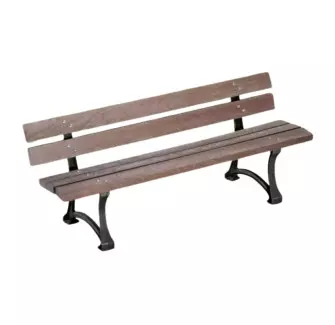 Banc Edimbourg en plastique recyclé