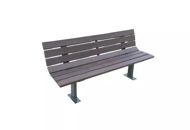 Banc Bilba en plastique recyclé