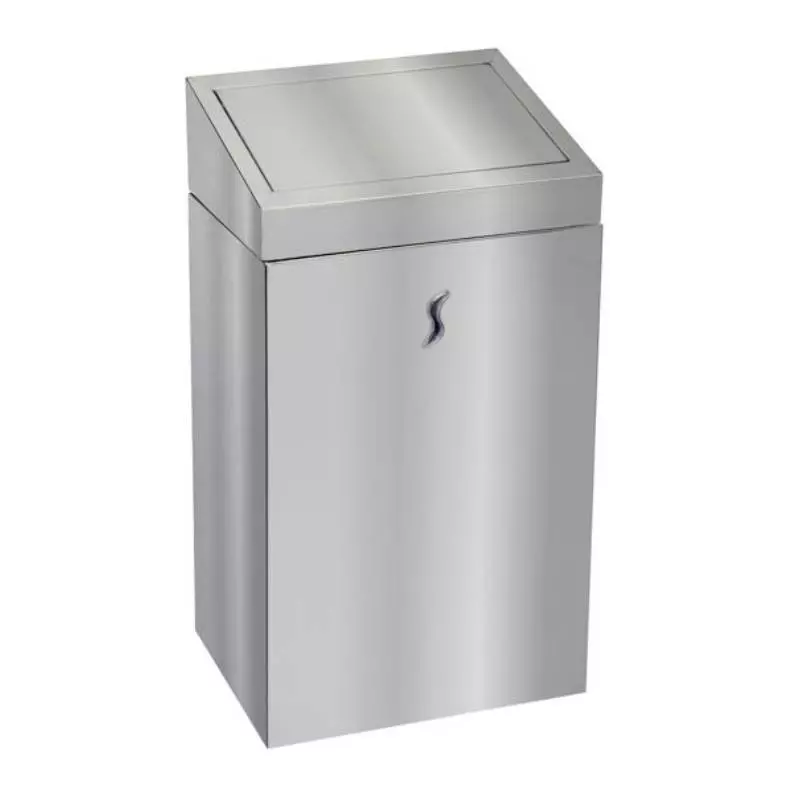 Poubelle push Inox 25L