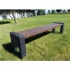 Banc en plastique recyclé