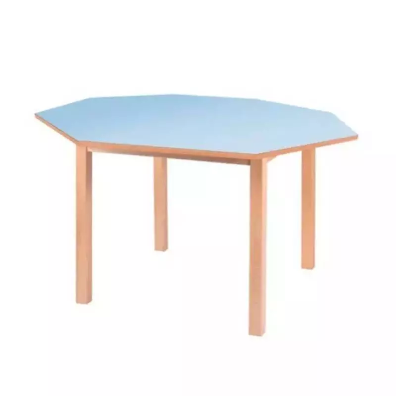 Table maternelle octogonale