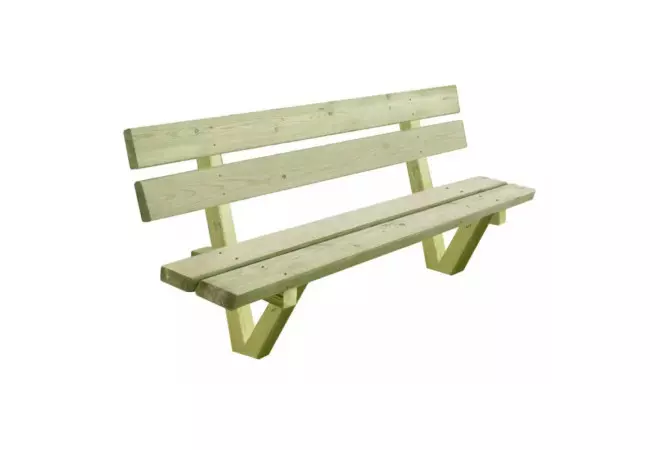 Banc tout bois Languedoc