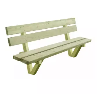 Banc tout bois Languedoc