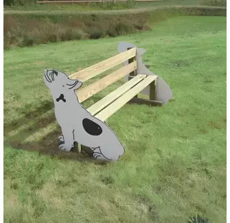 Banc public enfant Dudul