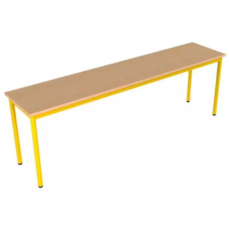 Table d'étude 4 pieds 180cm