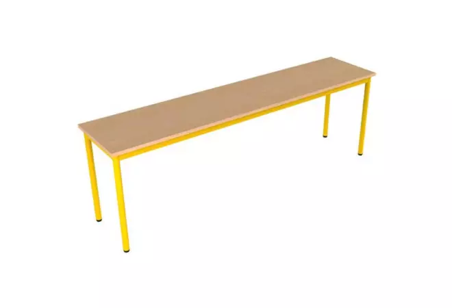 Table d'étude 4 pieds 180cm