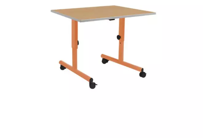 Table scolaire réglable, pliable et mobile