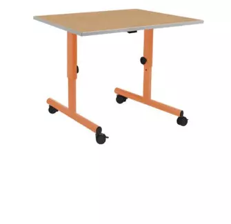 Table scolaire réglable, pliable et mobile